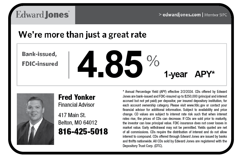 Edward Jones - Fred Yonker