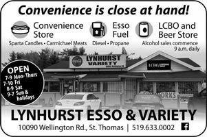 Lynhurst ESSO and Variety