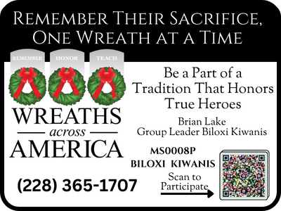 Click to visit our website. Wreaths Across America