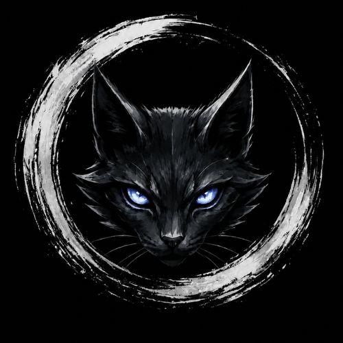 Tebian Black Cat Emblem