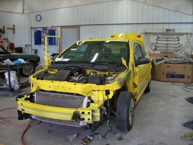 Disassembled Car — Frankfort, MI — Precision Collision & Auto Glass Of Frankfort