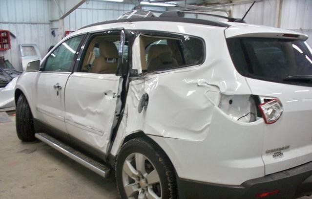 Side Dent — Frankfort, MI — Precision Collision & Auto Glass Of Frankfort