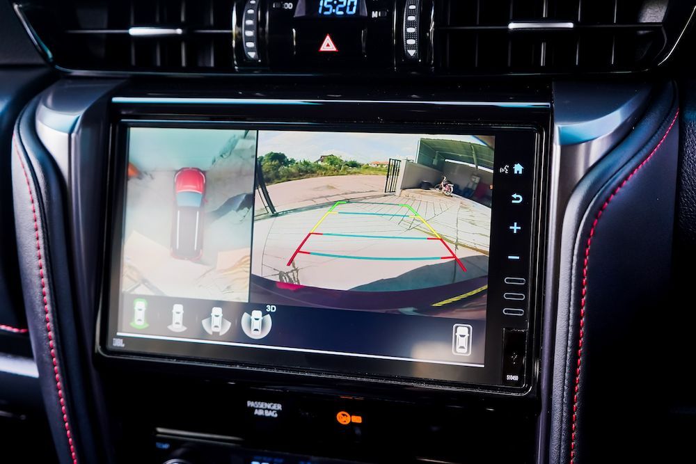 A Rear View Camera is Displayed on the Dashboard of a Car — Crakka Windscreens in Taree, NSW