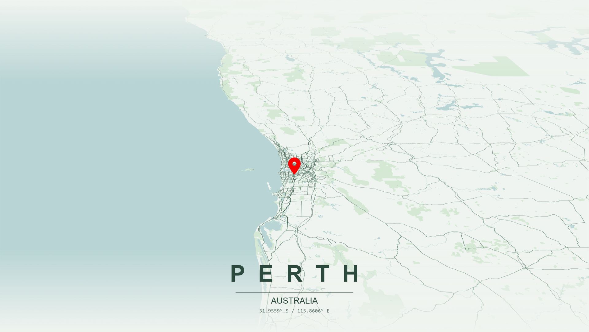 Blue pushpin on a map of Australia Blue pushpin on a map of Australia