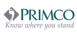 The logo for primco says `` know where you stand ''.