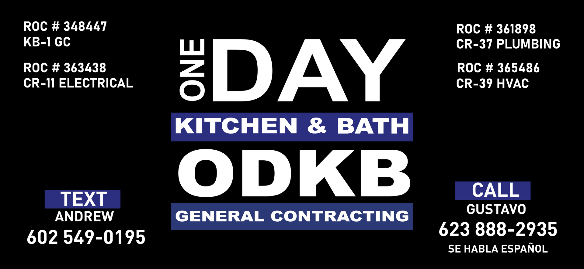 General Contractor in Phoenix, AZ | One Day Kitchen & Bath DBA: ODKB General Contracting General Contractor in Phoenix, AZ | One Day Kitchen & Bath DBA: ODKB General Contracting