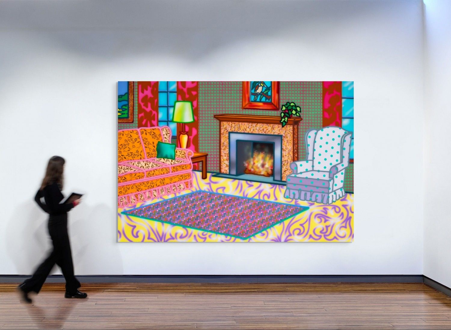 Howard Arkley Fetches A$2.5M for his piece 