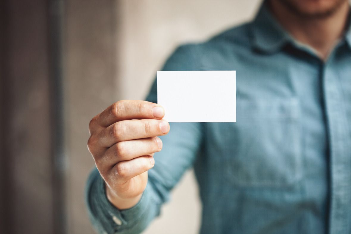 spa business cards