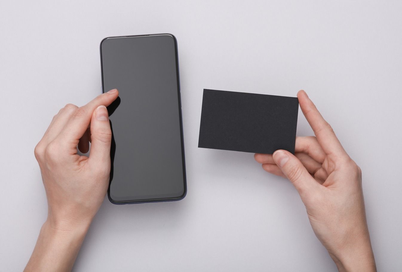 Choosing a digital business card size