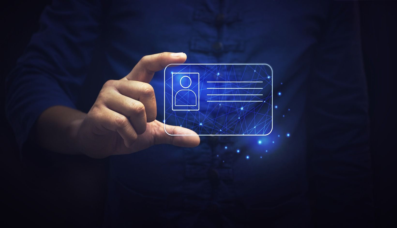 digital business card with clickable links