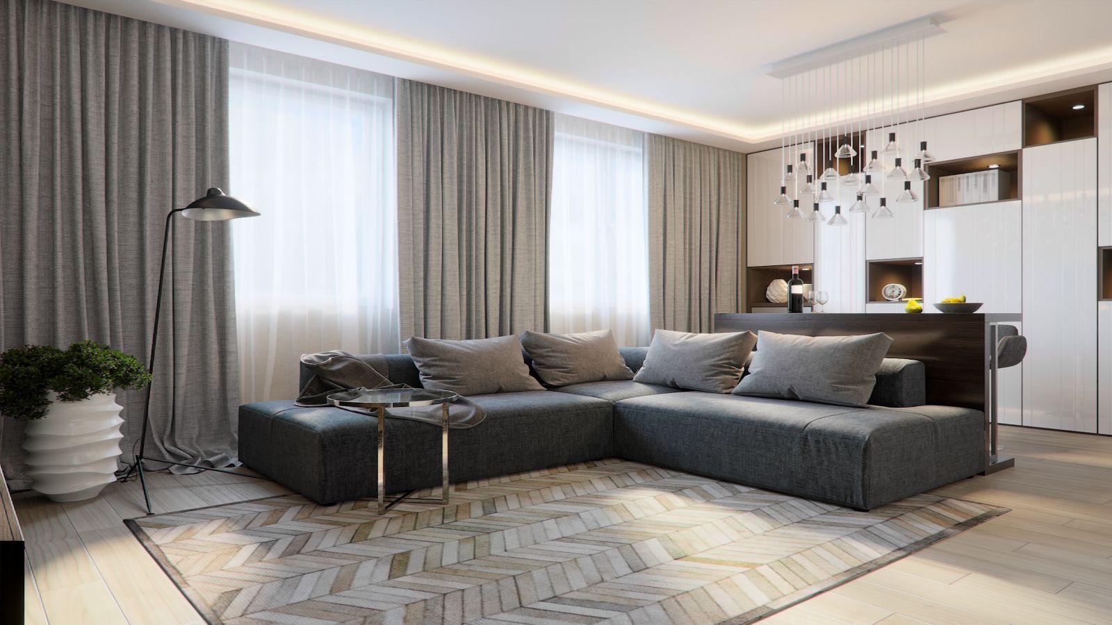 Cortinas Voil para Sala