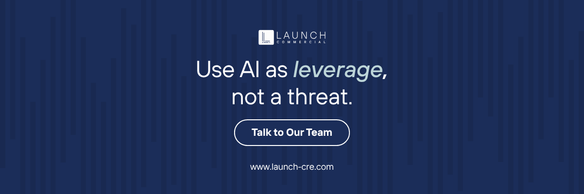 Blue Verizon ad with the text “Use AI as leverage, not a threat” and a “Talk to Our Team” button.