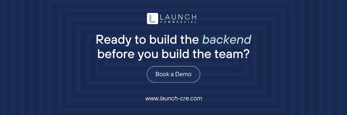 Dark blue landing page with the text “Ready to build the backend before you build the team?” and a “Start now” button