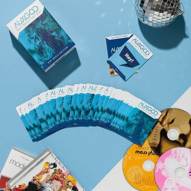 A box of auxgod cigarettes sits on a table