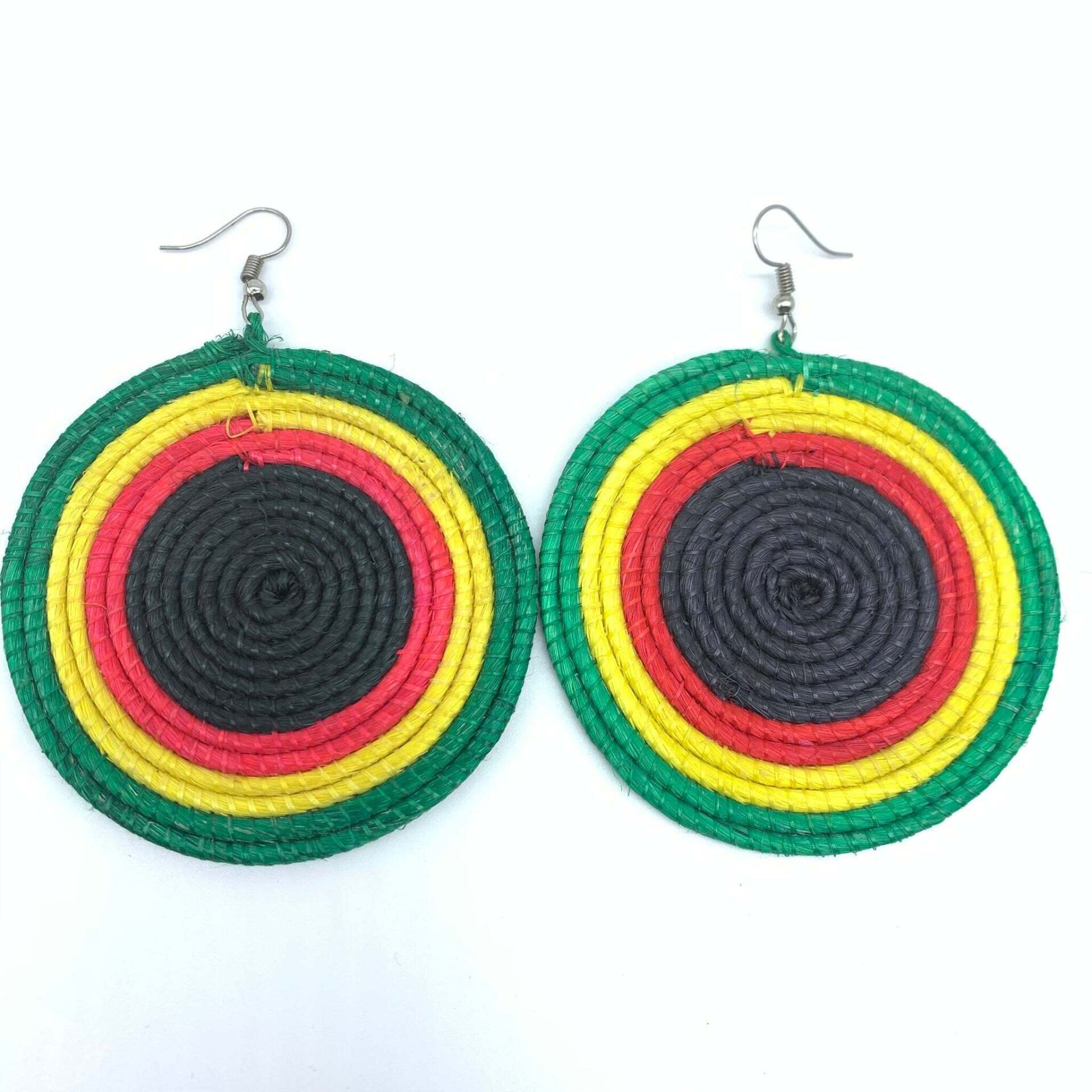 Sisal Earrings Sisal Earrings
