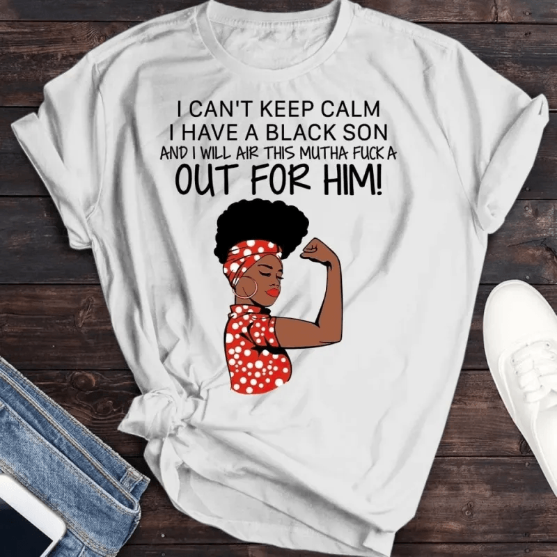A t-shirt that says i can 't keep calm