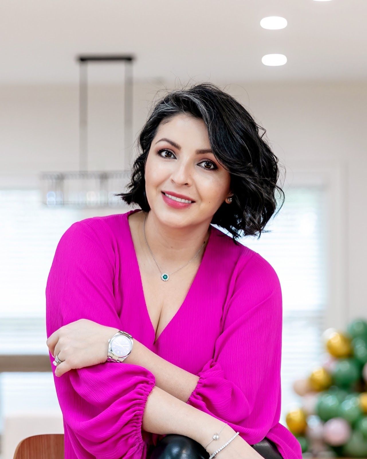 Picture of a woman smiling