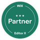 Wix Editor X Partner badge