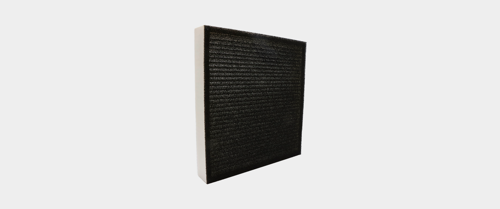 PEPA-F™ 50mm depth SNW and ESNW panel air filter, treated optionally with intelligent anti-microbial technology.
