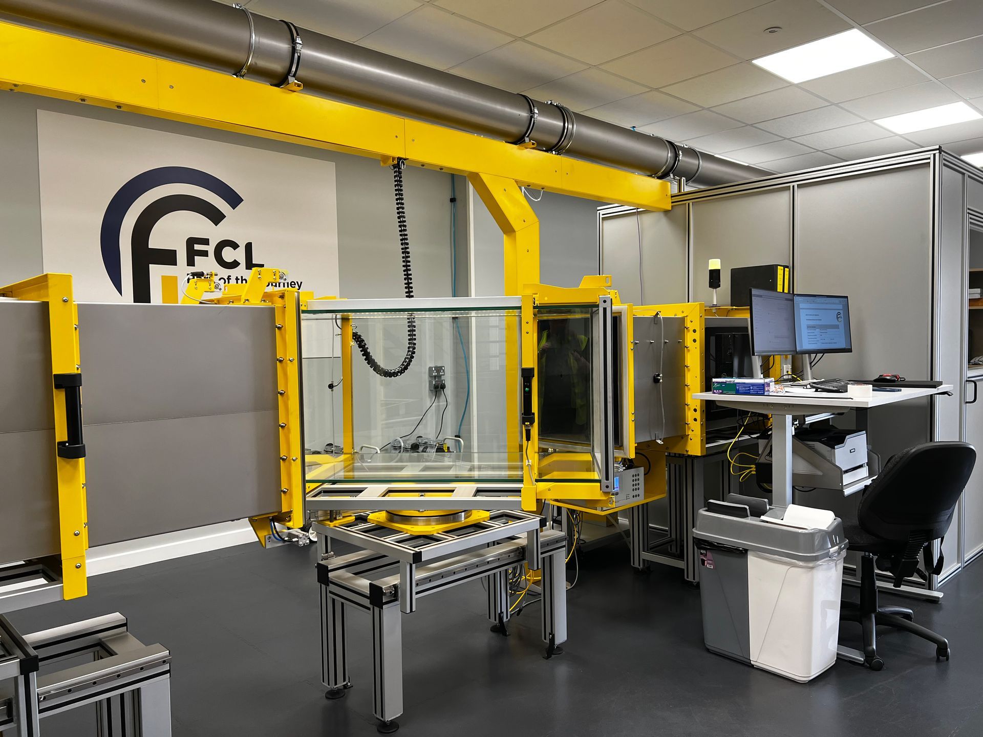 Topas ALF 114 filter test system