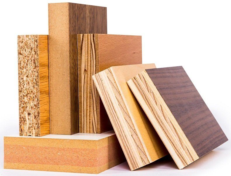 Types of hardwood plywood