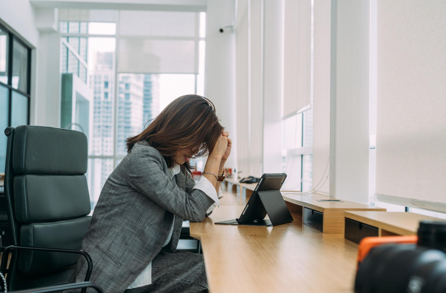 Stress behind the desk
