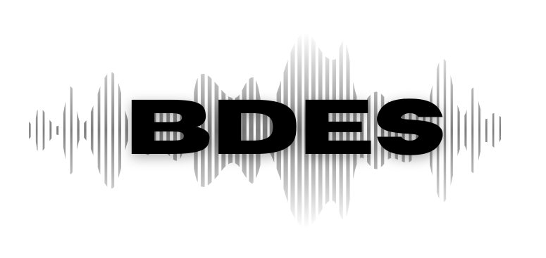 BDES logo with 7.83Hz wave graphic.