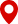 Blue map marker icon.