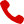 Blue telephone handset icon.