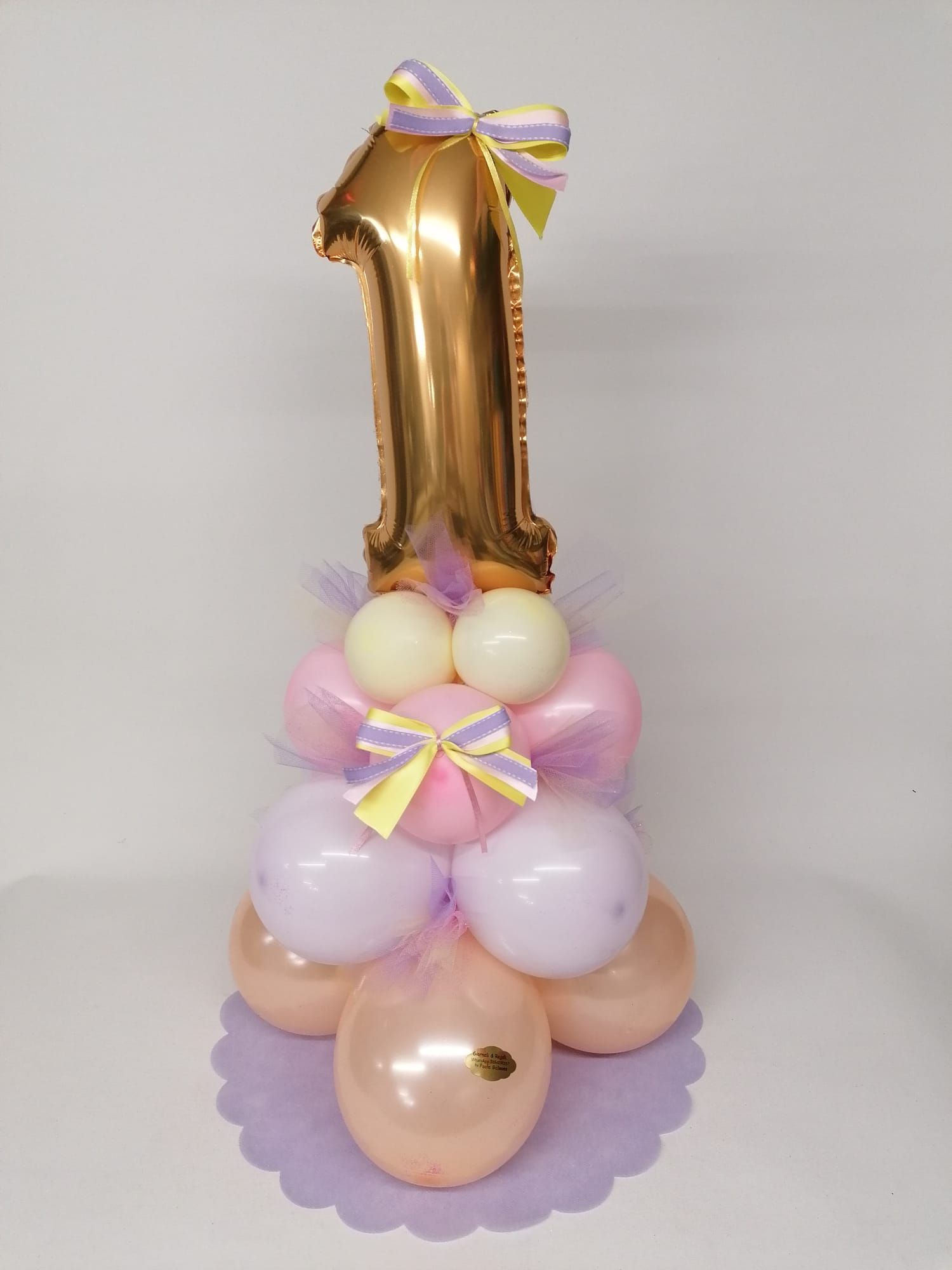 palloncino primo compleanno