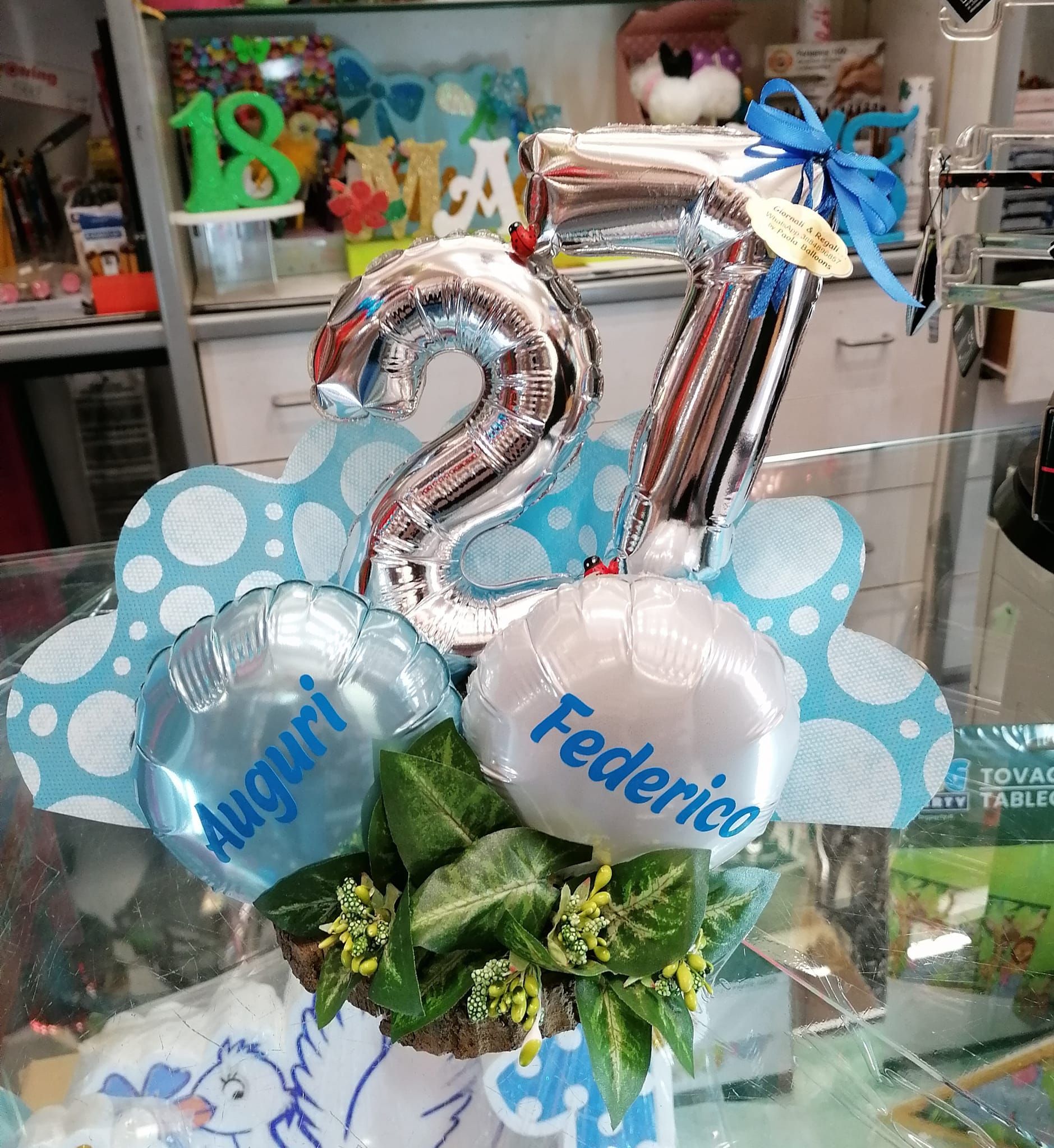 palloncini per 27 anni