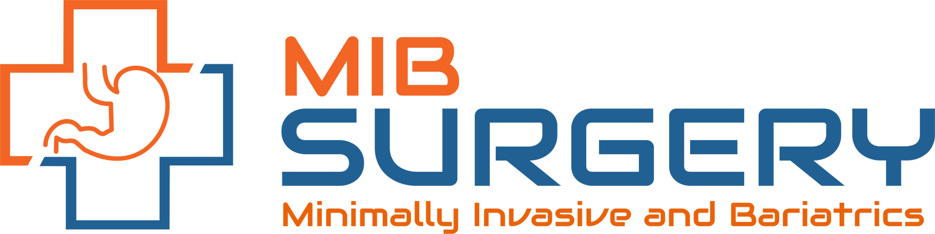 A logo for mib surgery minimally invasive and bariatrics