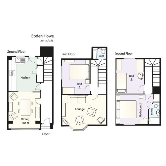 Floorplan Layout in Colwyn Bay, North Wales