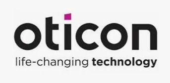 The logo for oticon is a life-changing technology company.