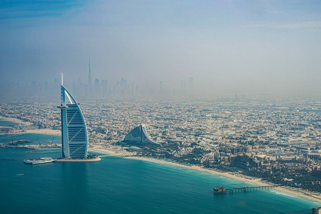 Burj Al Arab - Iconic sail-shaped hotel offering stunning views, exceptional service, and luxury accommodations.