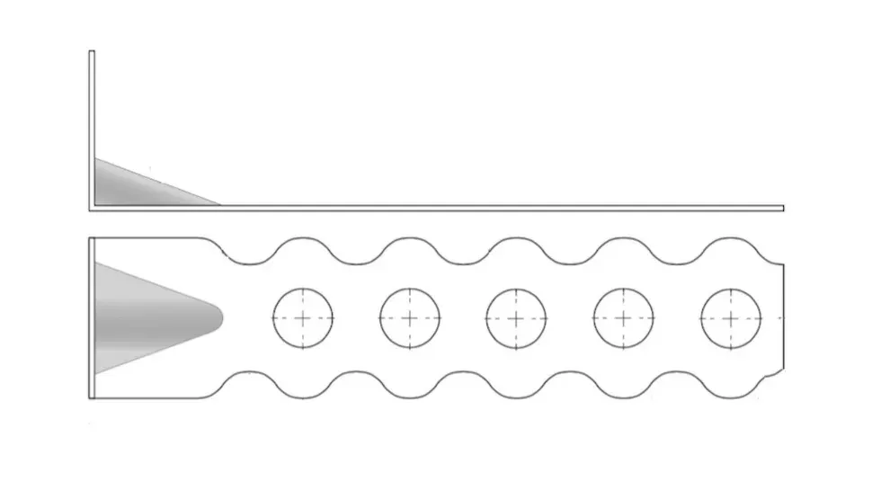 Heavy-duty stone tie for 100mm + stone veneer
