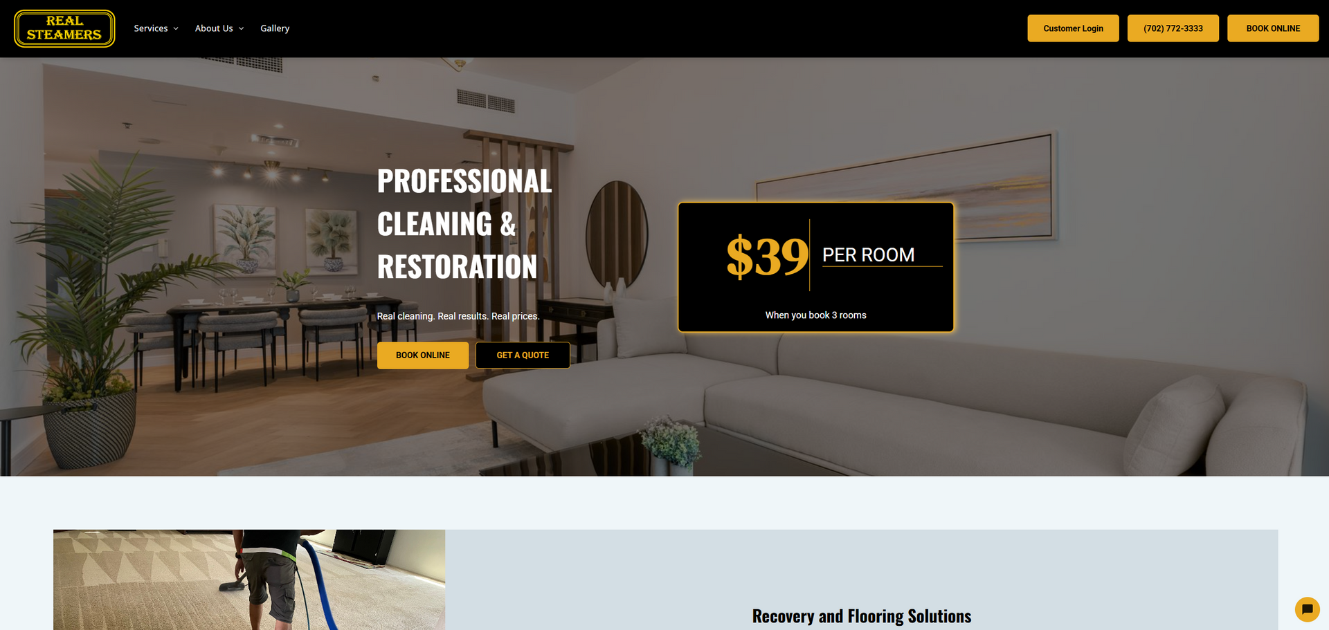 Real Steamers Carpet Cleaning