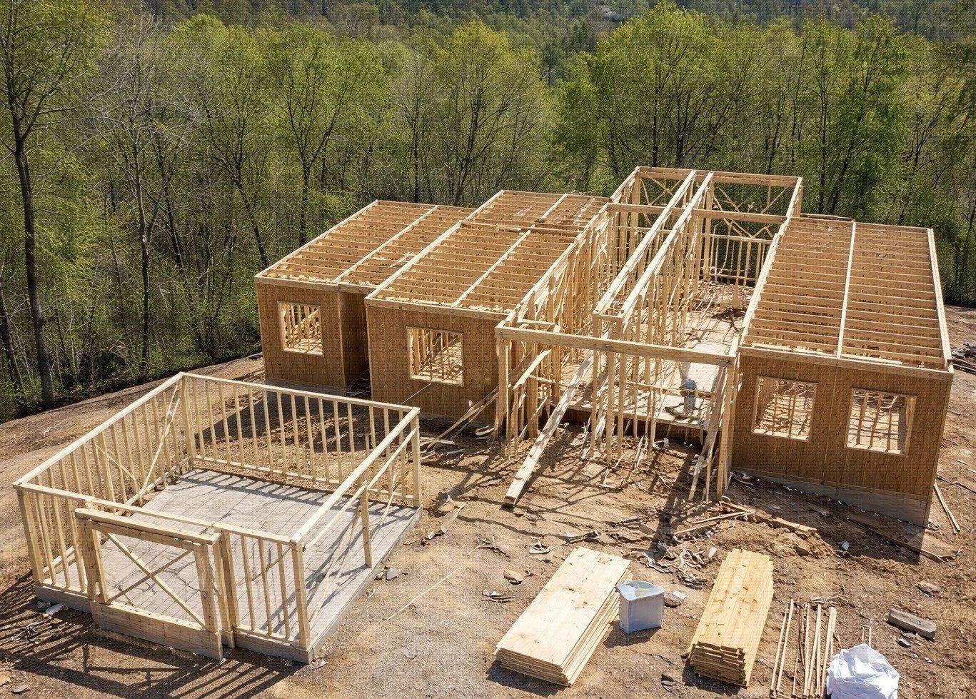 Residential construction by Carver GC