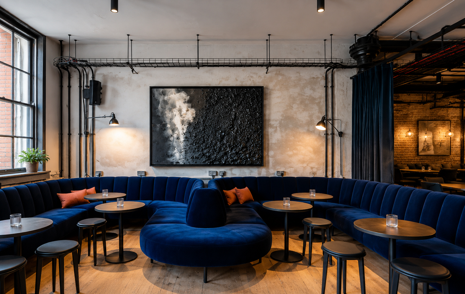 Hospitality amenity and lounge space construction by Carver GC