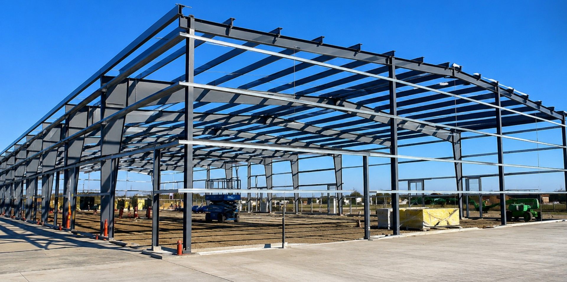 Industrial building under construction for Carver GC