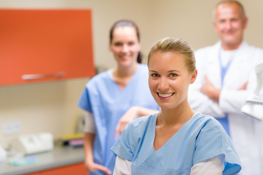 Nurses in a practice — Twin Peaks Finance In Helensvale, QLD