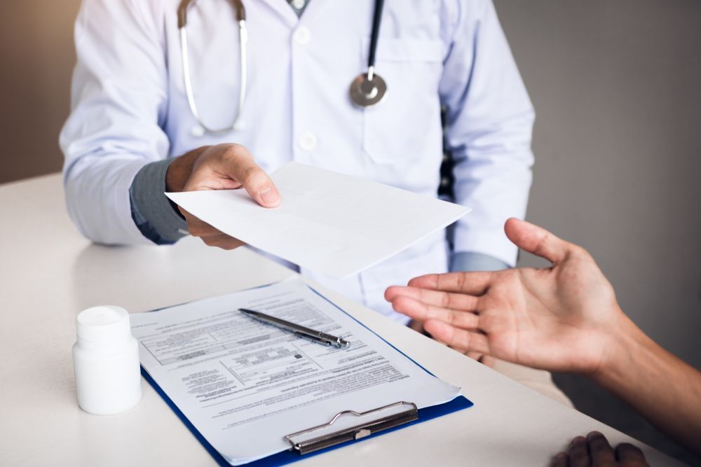 Doctor and medical staff— Twin Peaks Finance In Helensvale, QLD