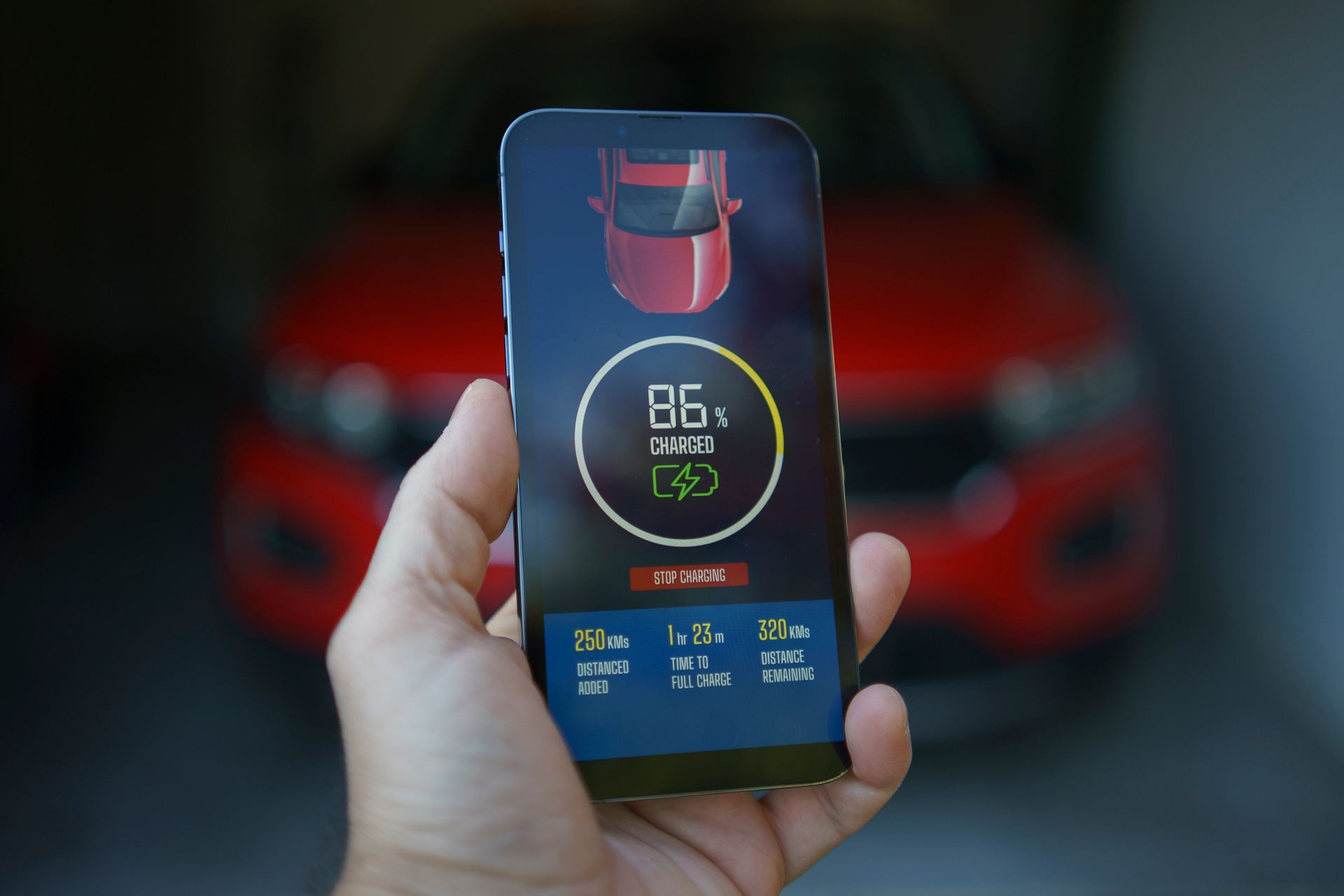 Smartphone Refueling Electric Vehicle  — Perth, WA — Advantech Mobile Auto Electrics