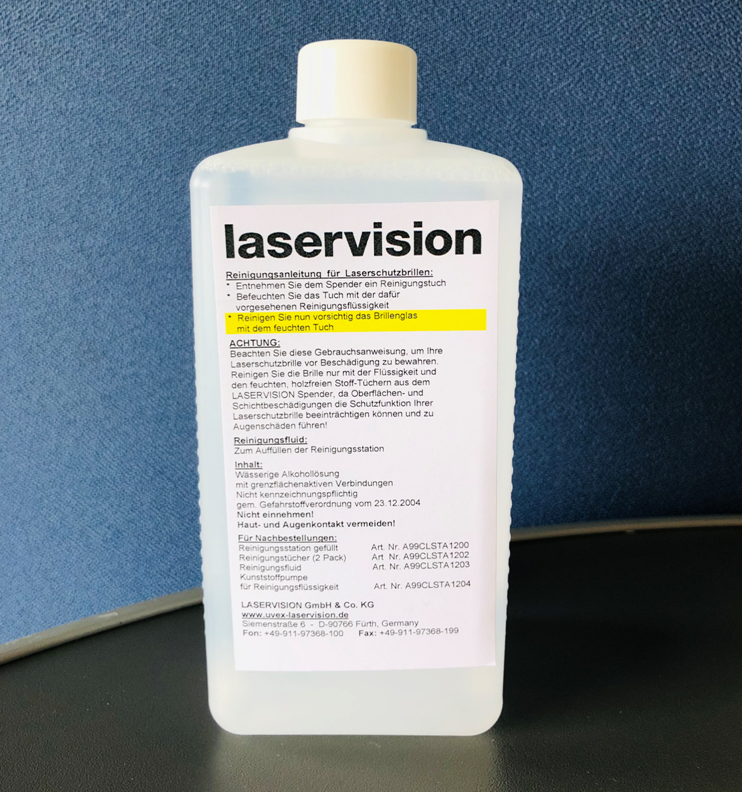 Jutz Lasertechnik, Produkte, Laserzubehör, Reinigungsmittel
