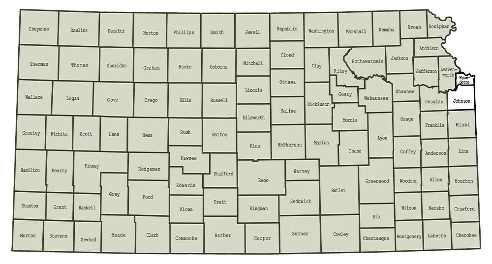 Smoky Hills Appraisal Services Coverage Area