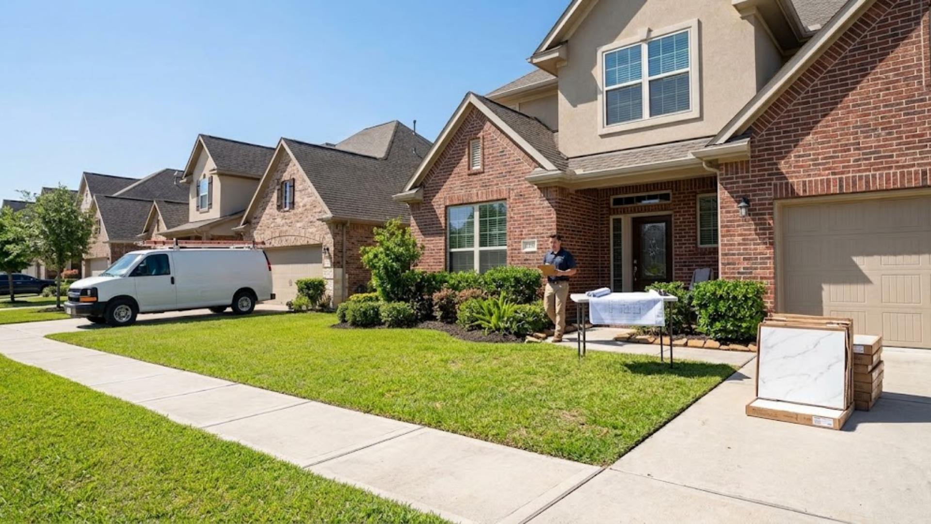Conroe TX home bathroom remodeling residential area