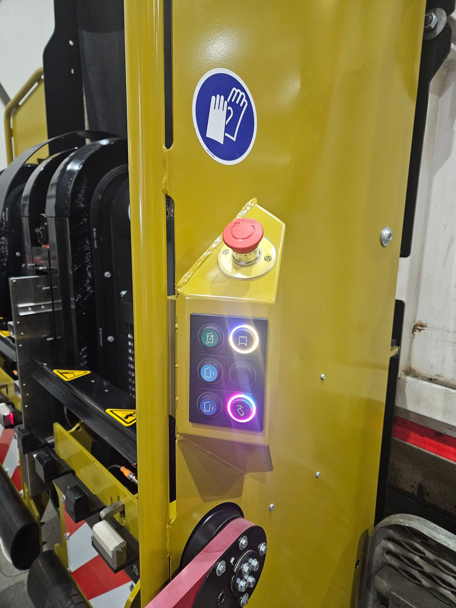 E-lifter emergency button