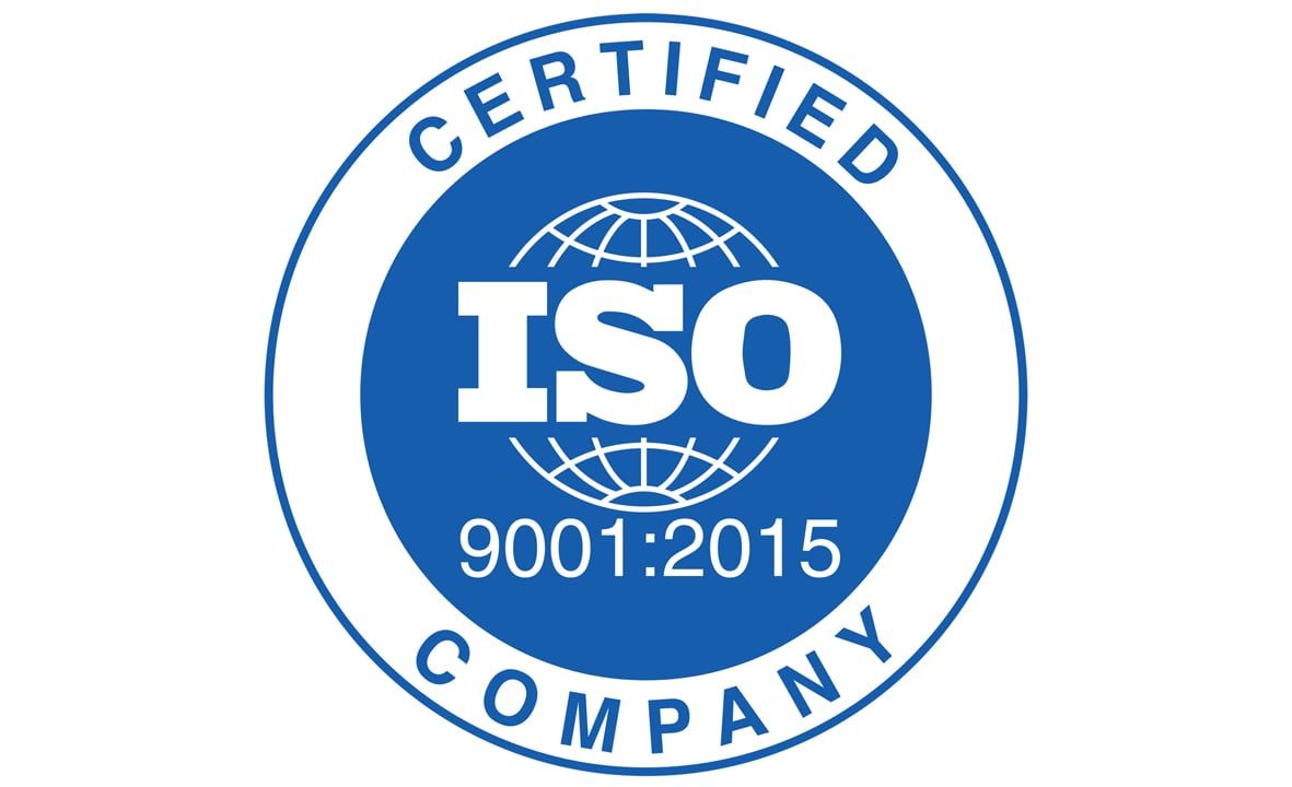 ISO9001 certificate