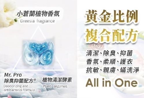 各大通路熱銷  Mr.Pro羅布先生超速溶香香豆＋洗衣膠囊 多效合一組 每組10+1包 共220顆