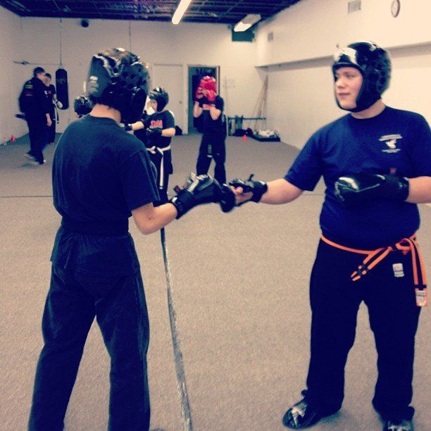 sparring